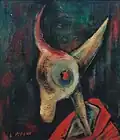 "Alors ?", huile sur toile 1967-1969
