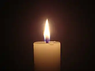 Flamme de bougie