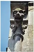 « Gargouille » sur l'église de Treffieux