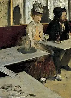 L'Absinthe (1876), musée d'Orsay