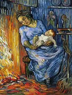Vincent van Gogh, L'Homme est en mer, 1889 (collection particulière).