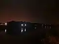 L'entrepôt G la nuit du 9 novembre 2018.