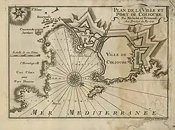 Plan de Collioure.