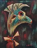 "Vanité", huile sur toile 1967-1969