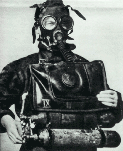 Équipement de scaphandre autonome des plongeurs Gamma.