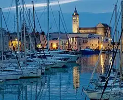 Vue du port.