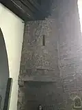 Échauguette vue de l'intérieur.