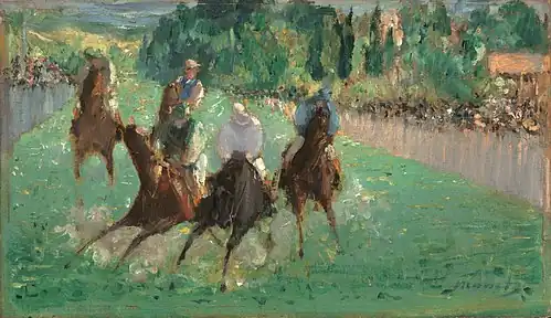 Aux courses, vers 1875National Gallery of Art (Washington)