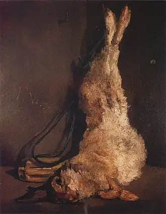 Le Lapin, par Édouard Manet en 1866.