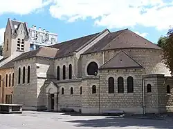 Chevet de l'église.