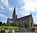 L’église Notre-Dame. Vue nord-ouest.