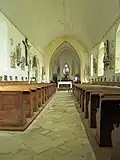 La nef de l'église.