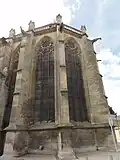 Abside, côté sud-est.