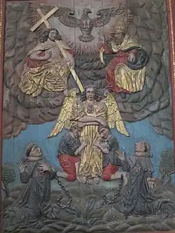 Le retable de la Sainte Trinité et de l'Ordre des Trinitaires.