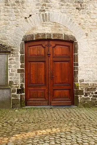 La porte nord.