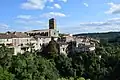 Vue partielle du village.