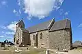 L’église Saint-Aubin.