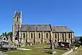 L'église Saint-Aubin. Vue sud.