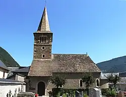 La façade sud-ouest.