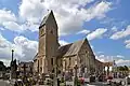 L’église Saint-Clair. Vue sud-est.