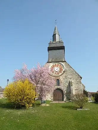 Façade occidentale.