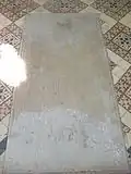 Dalle funéraire de Gaspard de Monceaux et sa femme.