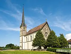 L'église de Bottens.
