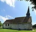 L'église Saint-Eugène. Vue nord.
