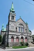 L'église Saint-Eusèbe-de-Verceil, fermée depuis 2009.