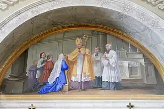 Peinture murale.