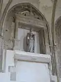 Statue de sainte Catherine.