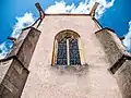 Église Saint-Hilaire de Jussy - Face sud.