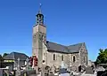 L’église Saint-Jean-Baptiste. Vue sud-ouest.