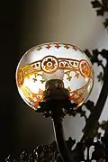 Lustre du transept - globe