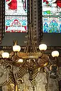 Lustre du transept
