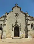 Porte principale de l'église.