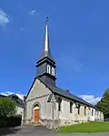 L’église Saint-Julien. Vue sud-ouest.