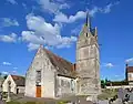 L’église Saint-Loyer de Saint-Loyer-des-Champs.