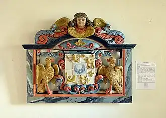 Pennon armorié (fin XVIe, début XVIIe&nbsp;siècle).