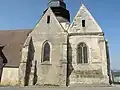 Croisillon et chapelle sud.