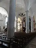 Piliers et voûtes.