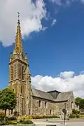 L'église Saint-Pern.