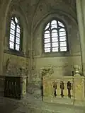 Bas-côté nord, 1re&nbsp;travée, chapelle baptismale.
