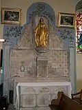 Chapelle latérale de la Vierge Marie.