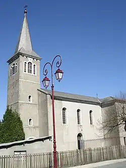 Vue de l'église.