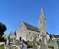 L'église Saint-Pierre. Vue sud-ouest.