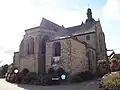 Église Saint-Pierre de Mauron ; vue extérieure d'ensemble.