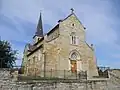L'église de Saugnieu.
