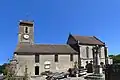 L'église Saint-Samson. Vue sud-ouest.
