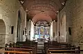L'église Saint-Servais : vue intérieure d'ensemble.